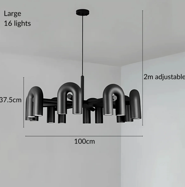 Sydney - Chandelier Overa