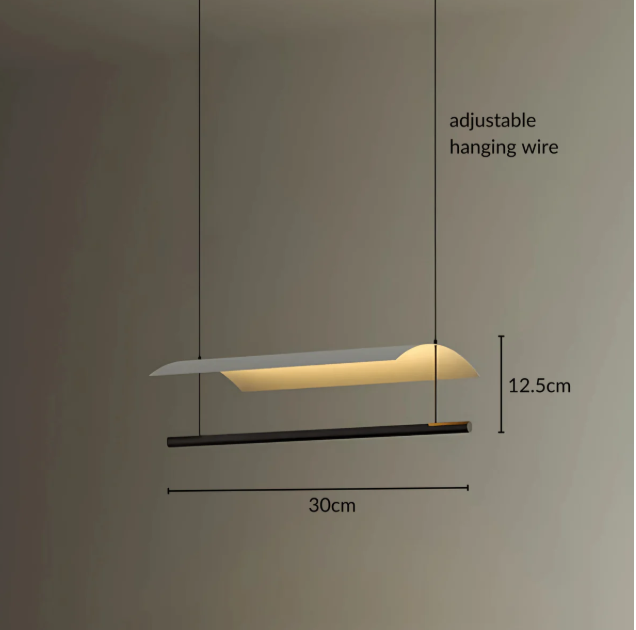 Brasília - Linear Pendant Light Overa