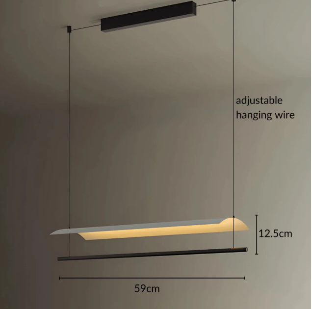 Brasília - Linear Pendant Light Overa