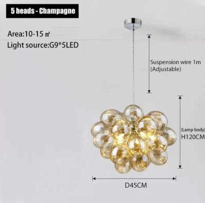 Lomé - Chandelier Overa