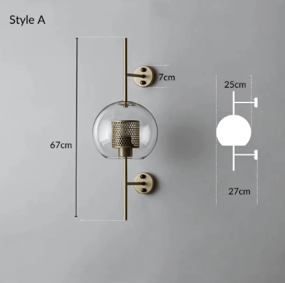 Harare - Wall Light Overa