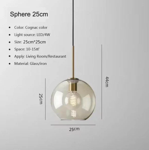 Nicosia - Pendant Light Overa