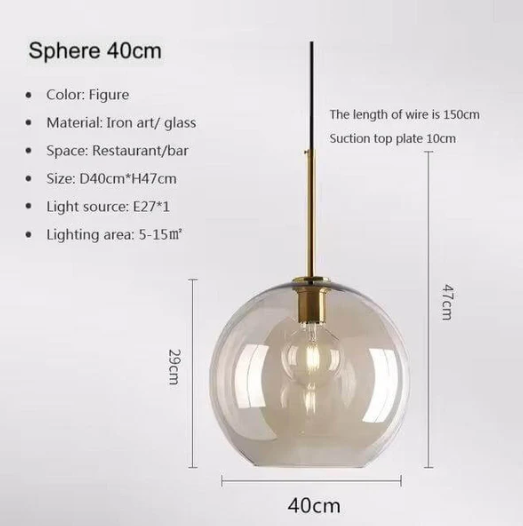 Nicosia - Pendant Light Overa