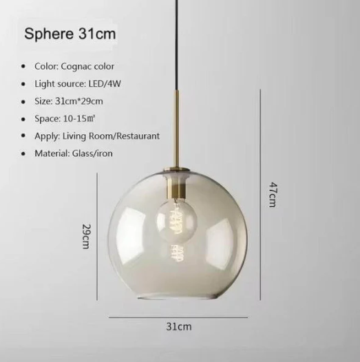 Nicosia - Pendant Light Overa