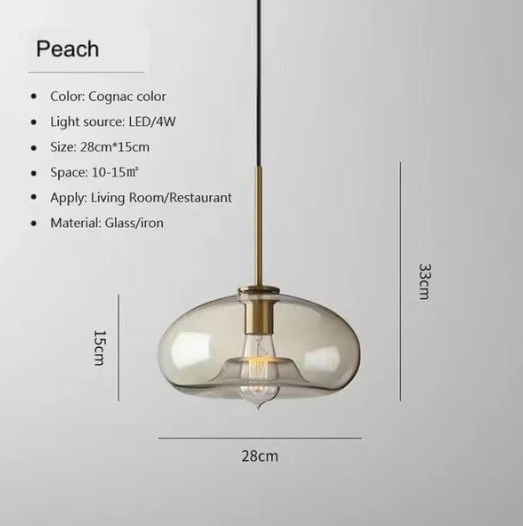 Nicosia - Pendant Light Overa
