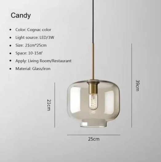 Nicosia - Pendant Light Overa