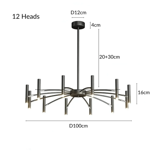 Nuuk - Chandelier Overa