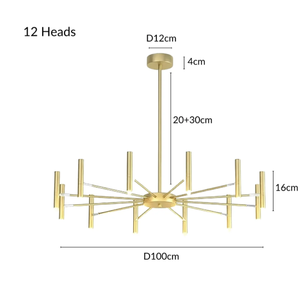 Nuuk - Chandelier Overa