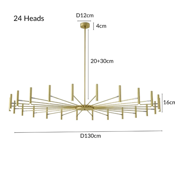 Nuuk - Chandelier Overa