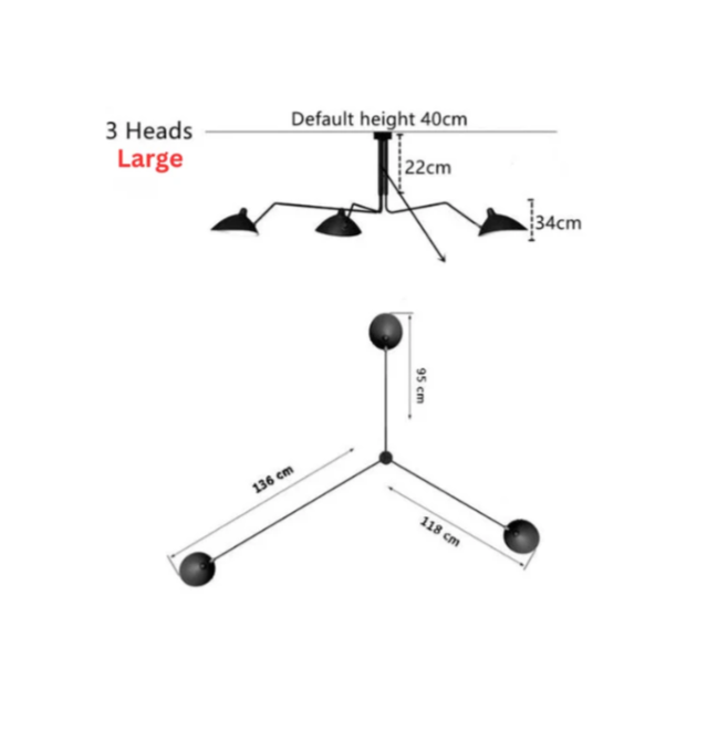 Palikir - Chandelier Overa
