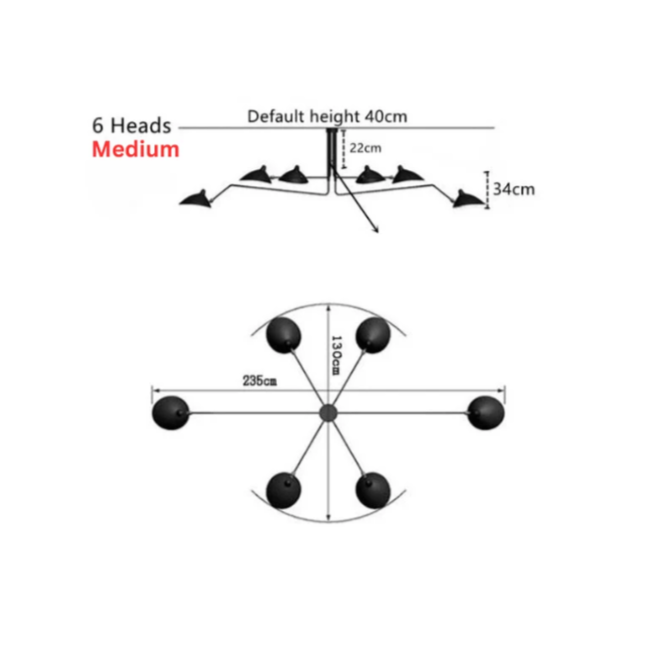 Palikir - Chandelier Overa