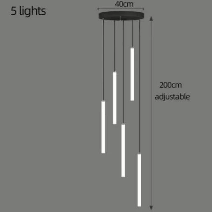 Bissau - Chandelier Overa