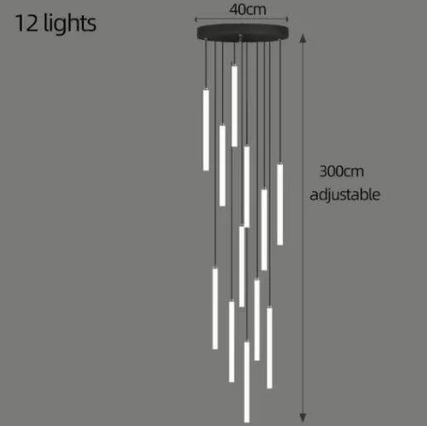 Bissau - Chandelier Overa